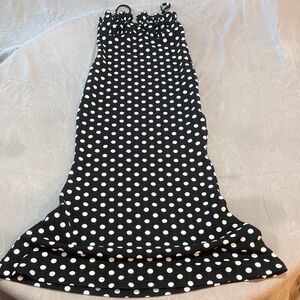 Black and White Polka Dot Dress